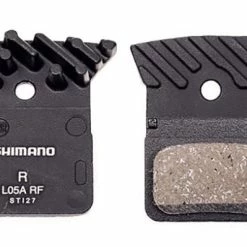 Shimano Scheibenbremsbelag L05A Resin Mit Kühlrippen Für Flat Mount Brakes