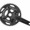 Shimano GRX Kurbelgarnitur FC-RX600 2x10 165 Mm 46-30 Zähne Schwarz