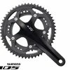 Shimano 105 Kurbelsatz FC-5750 Compact Schwarz 172,5mm -Angebote Kurbeln Store image KU SH 0096 1 600x600