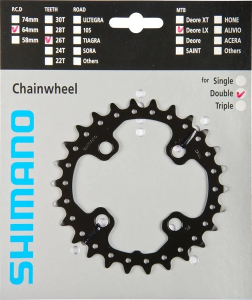 Shimano SLX FC-M675 Kettenblatt 24 / 26 / 28 4 Shimano SLX FC-M675 Kettenblatt 24 / 26 / 28 – Bild 2