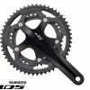 Shimano 105 Kurbelsatz FC-5750 Compact Schwarz 175mm -Angebote Kurbeln Store image KU SH 0245 1 600x600