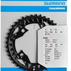 Shimano SLX FC-M672 10-fach Kettenblatt 22 / 30 / 40#Varinfo