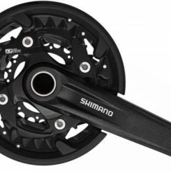 Shimano Kurbelgarnitur FC-MT500 3x10 / 40-30-22 Schwarz