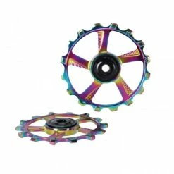 Token Schaltwerkpully-Set MTB Skinny Fat Oilsl., F. Sram & Shim. 12s MTB 14/16T